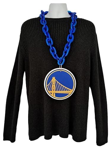 aminco Golden State Warriors Fan Chain, Blue thumbnail 2