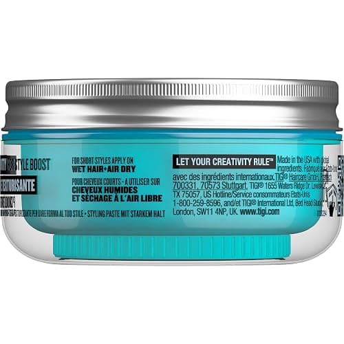 TIGI Bed Head Manipulator Texturizing Putty, Firm Hold Styling Putty for Short to Medium Hair, 2.01 oz thumbnail 8