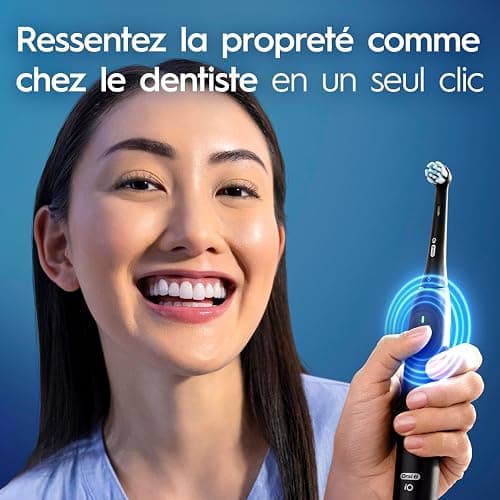 Oral-B iO2 Electric Toothbrush, for an Easy Switch to Electric, White, iO Series 2 Starter Kit with 1 Toothbrush and 2 Brush Heads thumbnail 11
