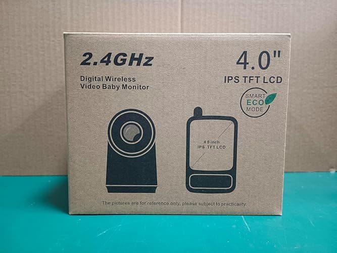 HelloBaby Baby Monitor,29-Hour Battery Life,Upgrade Baby Monitor with Camera and Night Vision,No Wifi,355°/120° Remote Pan Tilt Camera 2x Zoom, ECO Mode,2-way talk,Up to 1000ft,Temperature - HB6240 thumbnail 14