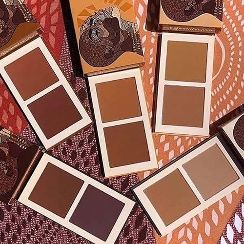 Juvia's Place Bronzed Duo Bronzer Tan - Soft Matte, Contour Powder, Long-Wearing & Buildable Bronzing Powder - Suitable for Tan Skin Tone thumbnail 7