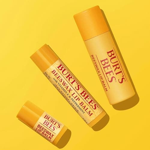 Burt's Bees Lip Balm - Original Beeswax 12 Count Pack in Bulk, Lip Moisturizer With Responsibly Sourced Beeswax, Tint-Free, Natural Origin Conditioning Treatment, 12 Tubes, 0.15 oz thumbnail 10