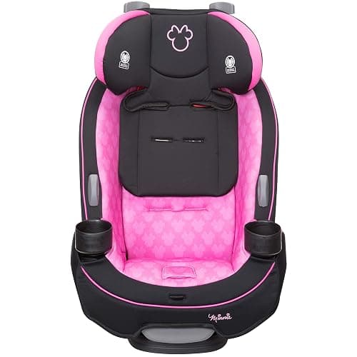 Disney Convertible Car Seat, Rear Facing 5-40 pounds, Forward Facing 30-65 pounds, Booster 40-100 lbs, Convert From Infant to Toddler, Simply Minnie thumbnail 10