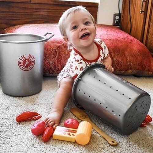 Lil' Bit Boiling Co. Kids Louisiana Crawfish Boil Playset thumbnail 2