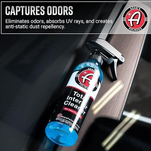 Adam's Polishes Total Interior Cleaner & Protectant, Quick Detailer & SiO2 Protection, Ceramic Infused, Anti-Static, OEM Finish, For Leather, Vinyl, Plastics, Glass & More thumbnail 5