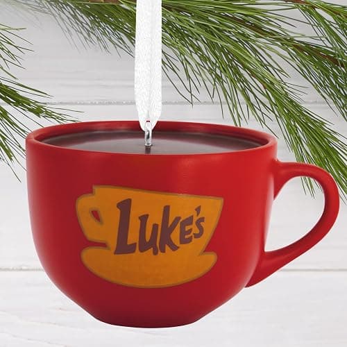 Hallmark Gilmore Girls Luke's Coffee Mug Christmas Ornament thumbnail 2