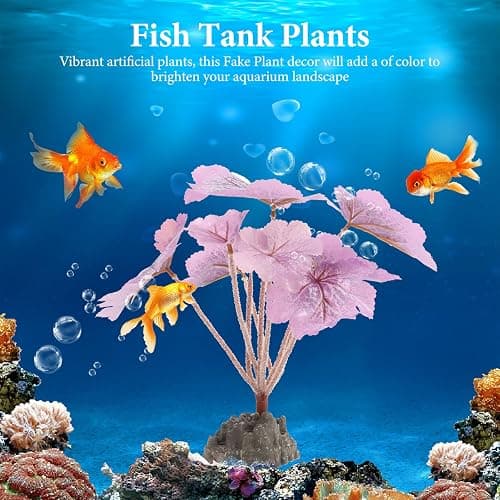 LOGOFUN Aquarium Plants Artificial Aquatic Plants Plastic Fake Plant for Fish Tank Decorations thumbnail 6