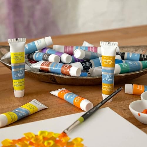 MICHAELS 36 Color Acrylic Paint Value Pack by Artist's Loft™ Necessities™ thumbnail 2