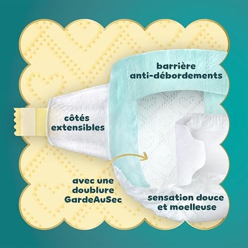 Pampers Swaddlers Diapers, Size 3, Absorbent, Keeps Baby Dry and Comfortable, Skin Safe Disposable Baby Diaper, 1 Pack (Count of 132) thumbnail 18