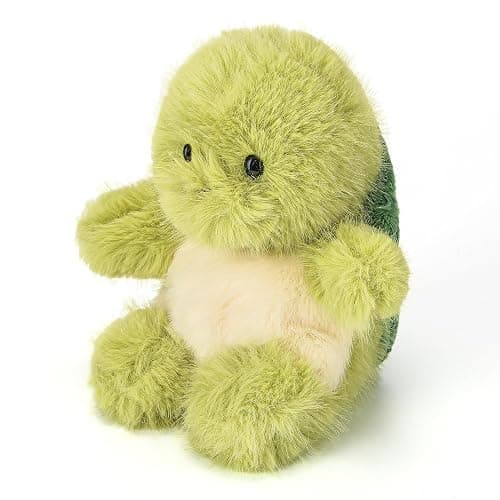 ABEARCAR Cute Turtle Stuffed Animals 6" Soft Sea Turtle Plush Toy Cute Plushies Pillow Birthday Christmas Valentine's Day Gifts for Kids Girlfriend thumbnail 3