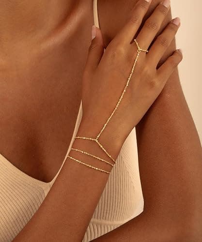 Hand Chain Bracelet - Image 1