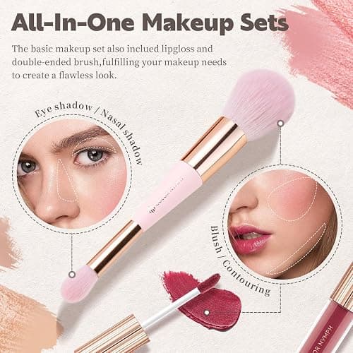 Color Nymph Makeup Kit for Teens Girls, Makeup Gift Set for Beginners | Long-Lasting, Lightweight & Buildable Liquid Blush, Contour & Highlight Stick, Ideal Gift for Girls, Vegan, Cruelty-Free thumbnail 6