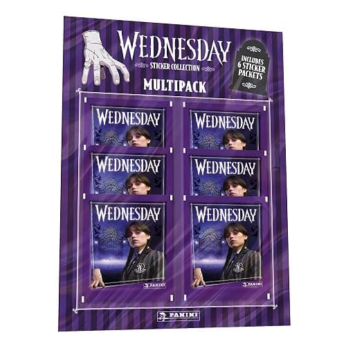Wednesday Stickers for Collectors Book - Image 1