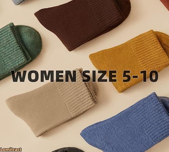 Lomitract Bamboo Mini Crew Socks (Women 5-10) thumbnail 6