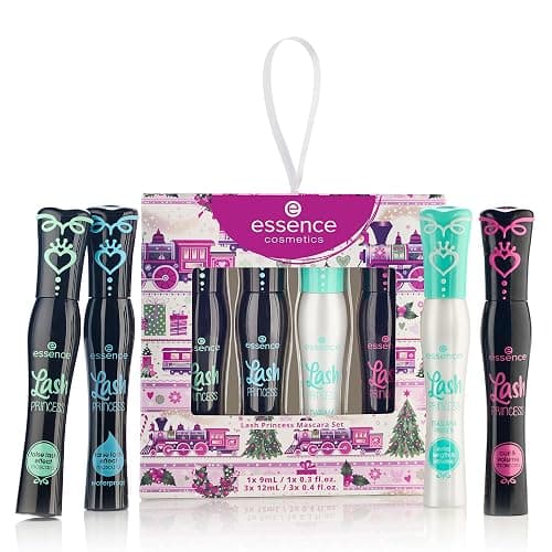 essence Lash Princess Mascara Holiday Gift Set | 4 Vegan & Cruelty-Free Mascaras | False Lash Effect, Waterproof, Primer, Curl & Volume | Stocking Stuffer for Beauty Lovers thumbnail 2