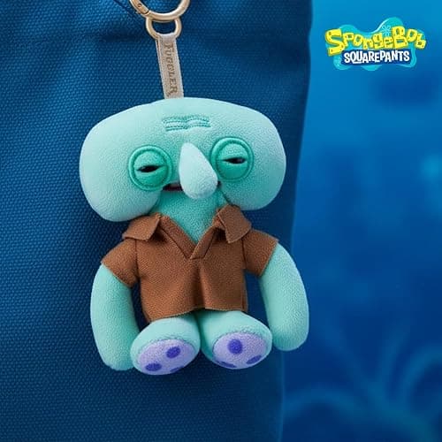 Fuggler SpongeBob 5-Inch Plush Keyring by ZURU, Funny Ugly Monster Bag Clip-on Stuffed Animal, Multiple Characters Available thumbnail 7