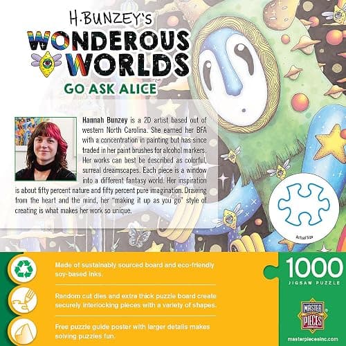 MasterPieces 1000 Piece Jigsaw Puzzle for Adults and Family - The World was Mad - 19.25"x26.75" thumbnail 6