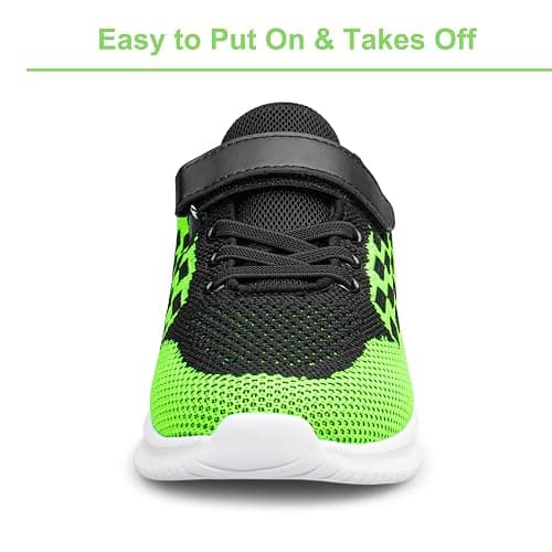 BNV Boys Girls Sneakers Kids Shoes Unisex Lightweight Breathable Athletic Running Tennis Fitness Shoes for Toddler/Little Kid/Big Kid thumbnail 4