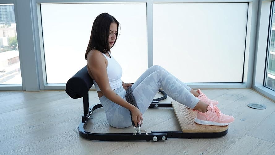 BootySprout Hip Thrust Machine for High Resistance Glute Training - Home Gym Workout - Comes with 45, 90, and 135 Lbs of Resistance thumbnail 7