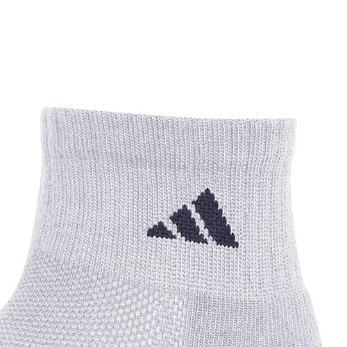 adidas Unisex Kids Quarter Ankle Socks for Boys and Girls Youth (6-Pack) Athletic Cushioned and Comfortable thumbnail 5