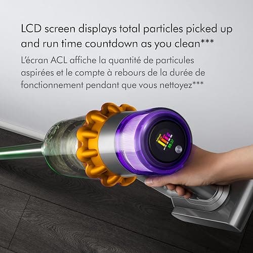 Dyson V15s Detect Submarine​ Wet Dry Vacuum, Yellow/Nickel thumbnail 6