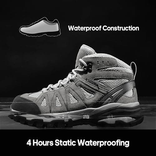 NORTIV 8 Women's Waterproof Hiking Boots Outdoor Trekking Camping Trail Hiking Boot Seeker thumbnail 2