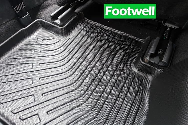 SHARGGE All Weather Floor Mats for 2025 Toyota Camry Carpet Cargo Liners Waterproof Protect Cover Anti Slip Trunk Matt Interior Accessories Full Set - Camry 2025+ Mats Full Set (4 Pieces) - Camry 2025+ Floor Mats & Trunk Mat thumbnail 6
