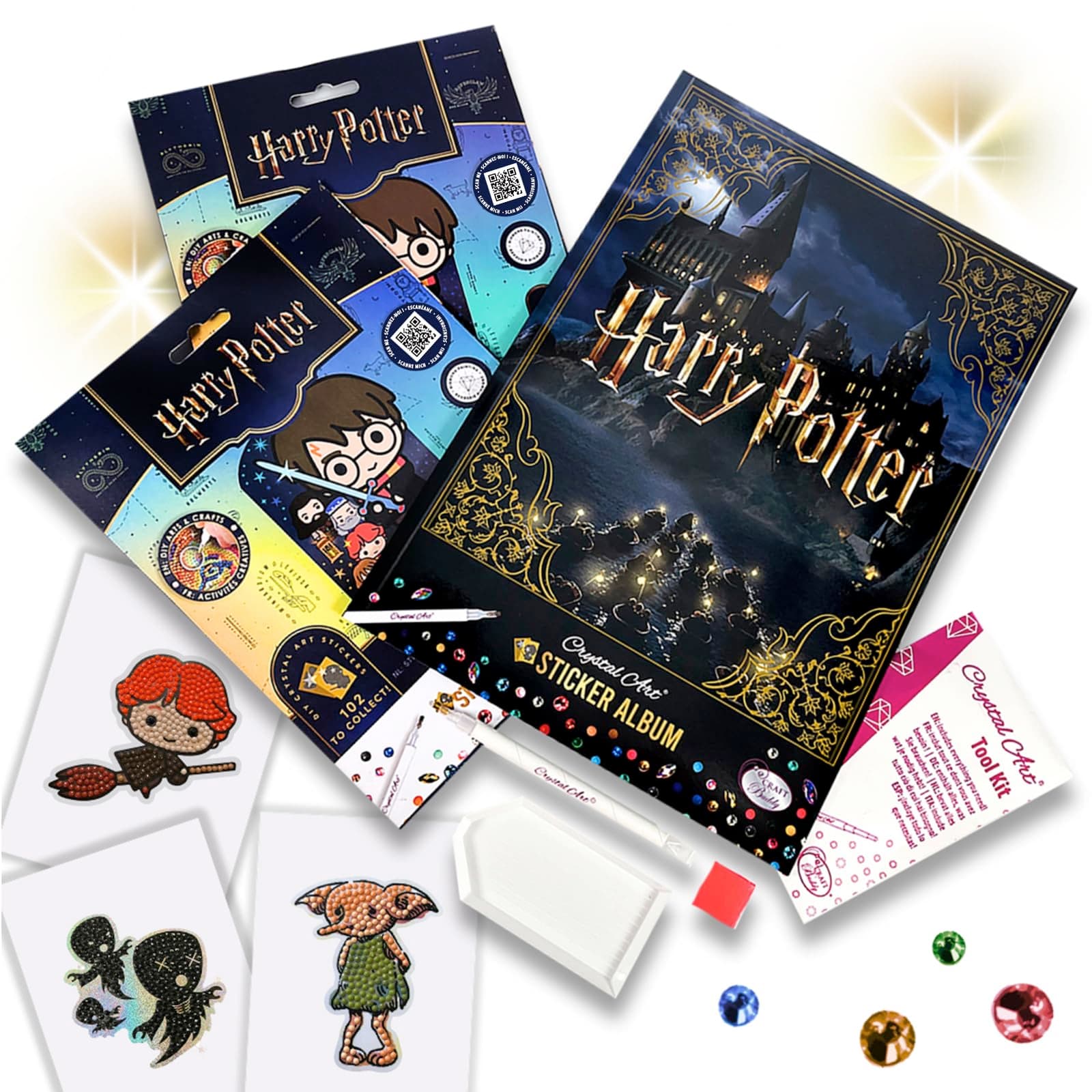 CRYSTAL ART Harry Potter - Paquete de iniciación para álbum - Image 1