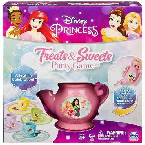 Disney Princess Treats & Sweets Party Board Game, for Kids and Families Ages 4 and up - Image 1