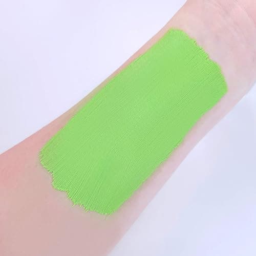 Moon Creations Pro Face & Body Makeup | Light Green | 36g | Professional Colour Paint Cake Pots for Face Painting | Face Paint For Kids, Adults, Fancy Dress, Festivals, Halloween thumbnail 2