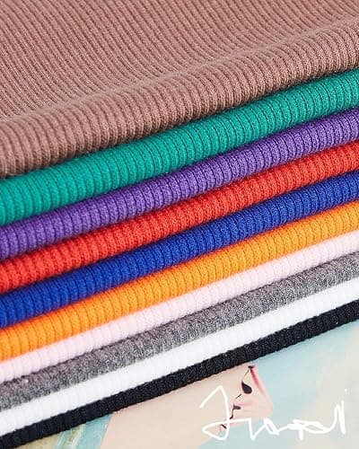 Ivay Womens Scoop Neck Ribbed Knit Tank Top Sleeveless Cotton Wife Beater Camisole Shirts thumbnail 6