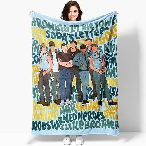 50'' x 40'' Music Gift Large Size Flannel Blanket, Siders Throw Blanket Musical, Ultra-Soft Micro Blankets All Seasons Warm Cozy Blankets for Sofa Chairs Bed Office Home Music Fans Women Men - Image 1