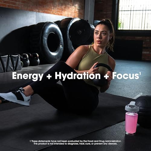 Optimum Nutrition Amino Energy Powder Plus Focus, with BCAA, Electrolytes, and Caffeine, Watermelon, 30 Servings (Packaging May Vary) thumbnail 8