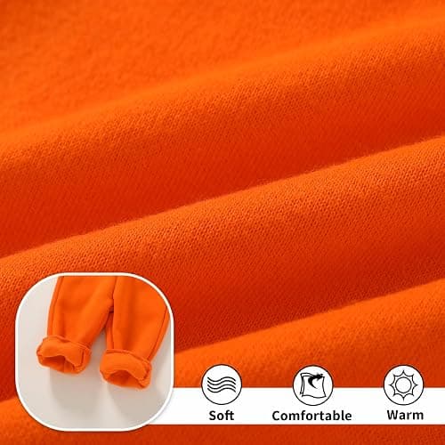 Happy Town Baby Clothes for Girls Boys Clothes Solid Color Zipper Hoodie and Pants Set Infant Fall Winter Outfits thumbnail 4