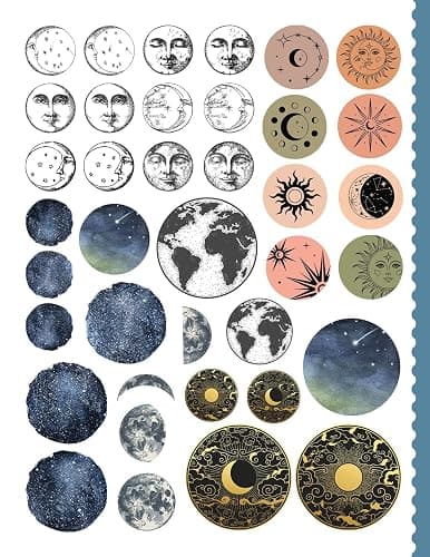 Junk Journal Cutouts: Vintage Designs: From Botanicals to Travel, 350+ Timeless Images for Creative Journaling (My Junk Journal Supplies) thumbnail 5