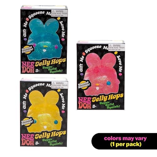 Schylling Needoh Jelly Hops - Sensory Squeeze Toy - Colors May Vary thumbnail 2