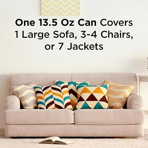 Scotchgard Fabric Water Shield, 13.5 Ounces, Repels Water, Ideal for Couches, Pillows, Furniture, Shoes and More, Long Lasting Protection thumbnail 6