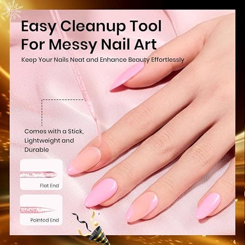 Beetles Liquid Latex for Nail 15ml - Peel off Nail Polish Cuticle Guard with Plastic Nail Care Stick Christmas Nails Design Air-Dry Liquid Latex Barrier for Protector Fingers thumbnail 4