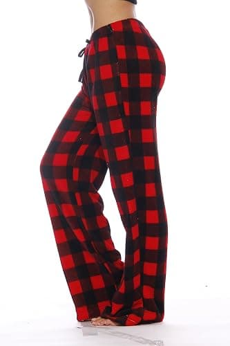 Just Love Women Plush Pajama Pants Buffalo Plaid thumbnail 2