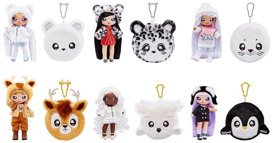Na Surprise Cozy - DONNIE RANGER - Soft Plush Doll Inspired With Brown Hair, Hat, Outfit, and Fur Clip Bag - Collector's - Gift for Children 5+ thumbnail 7