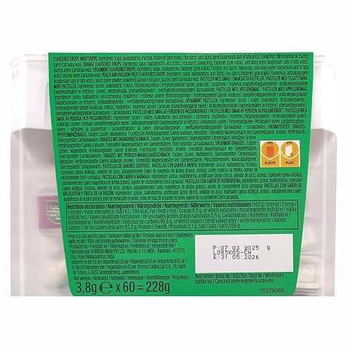 TIC TAC Box with 60 Mini Boxes (Mint, Orange, Spearmint, Peach and Passion fruit) 234g by Tic Tac thumbnail 6