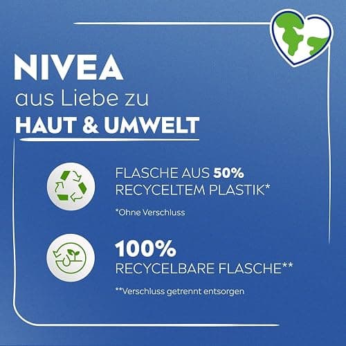 NIVEA Reichhaltige Body Milk, intensiv pflegende Körpercreme mit purem Hyaluron, Mandelöl und Tiefenpflege Serum, Lotion für trockene Haut (625 ml) thumbnail 10
