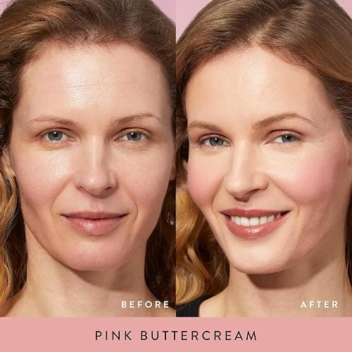 LAURA GELLER NEW YORK Baked Blush-n-Brighten Marbleized Blush for Cheeks - Pink Buttercream - Natural Finish - Buildable Color thumbnail 8