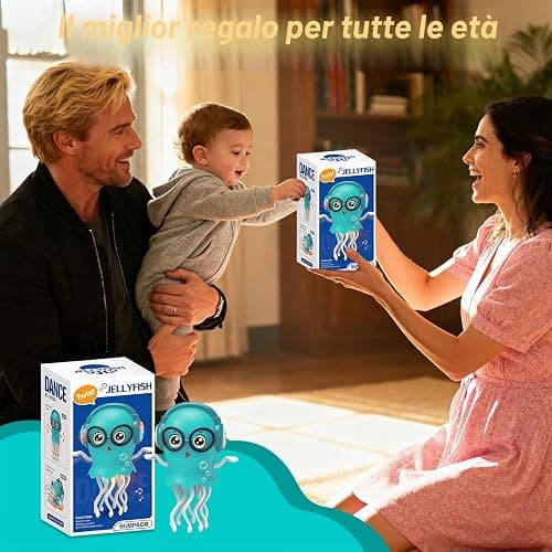 Giocattolo Medusa Danzante e Strisciante con Luce e Musica, Compleanno | Giocattolo Medusa Danzante e Strisciante, Giocattolo Elettrico per Meduse Striscianti, Regalo di Compleanno Divertente thumbnail 6