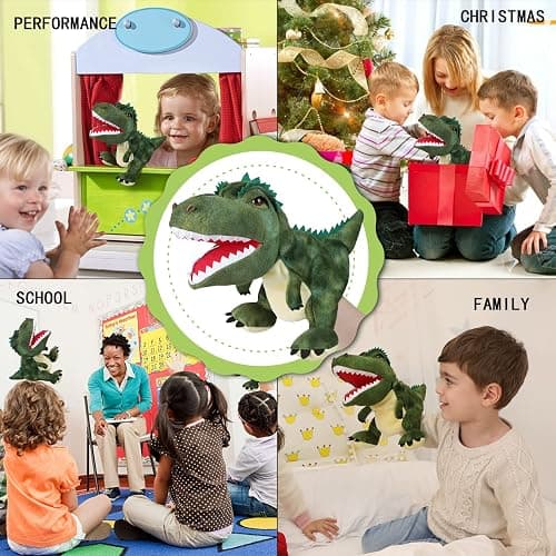 Puppet Hand Puppets Puppets for Kids, Dinosaur Hand Puppe ts Dinosaur Toys Plush Puppet Stuffed Hand P uppet Dinosaur Toy,Puppet Story Toys Dinosaur Puppets Dinosaur to ys for Kids thumbnail 5