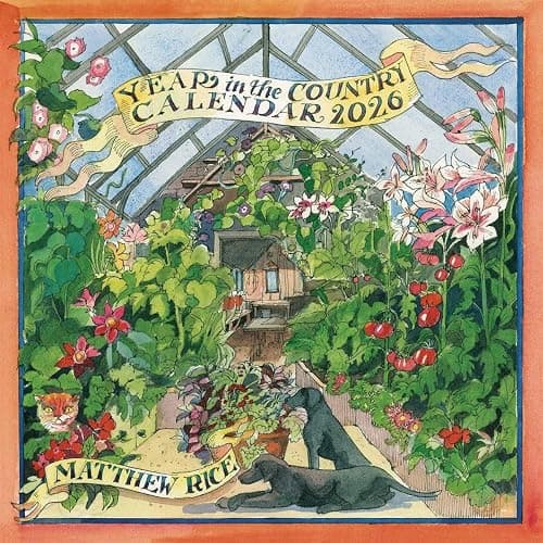 Carousel Worldwide, Matthew Rice, A Year in the Country 2026 Square Wall Calendar - Image 1