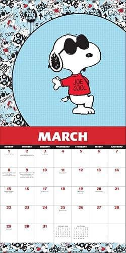 Peanuts®: Snoopy 2026 Wall Calendar thumbnail 4