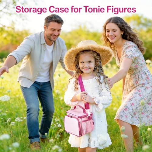 Kowenlic Carrying Case Compatible with Toniebox Starter Set, Carry Bag Compatible with Tonie Figures, Storage Case for Little Tikes Story Dream Machine Starter for Storybook (Purple) thumbnail 7