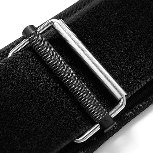Gymreapers Quick Locking Weight Lifting Belt for Men Gym Belt for Powerlifting Deadlift Belt with 4 Inch Neoprene Metal Buckle Back Support Weightlifting Belt Women thumbnail 5