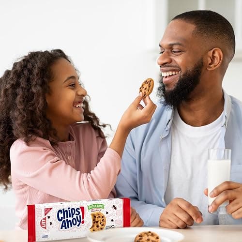 CHIPS AHOY! Chewy Gluten Free Fudgy Chocolate Chip Cookies, 9.75 oz (Pack of 2) thumbnail 7